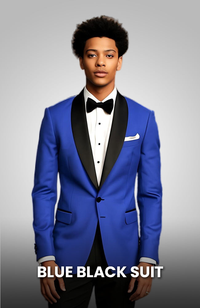 Black & Blue Suits