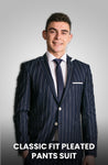 Suits With Pleated Pants