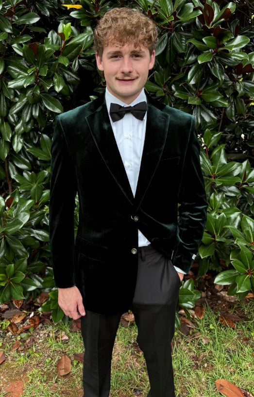 Green Velvet Suits and Tuxedos