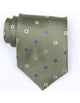 Olive Square Neck Tie - Men's Tuxedo USA