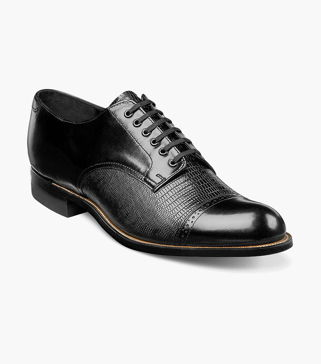 MADISON Lizard Cap Toe Oxford - 7.5