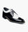 Stacy Adams DAYTON Wingtip Oxford Black w/White by Stacy Adams Shoes