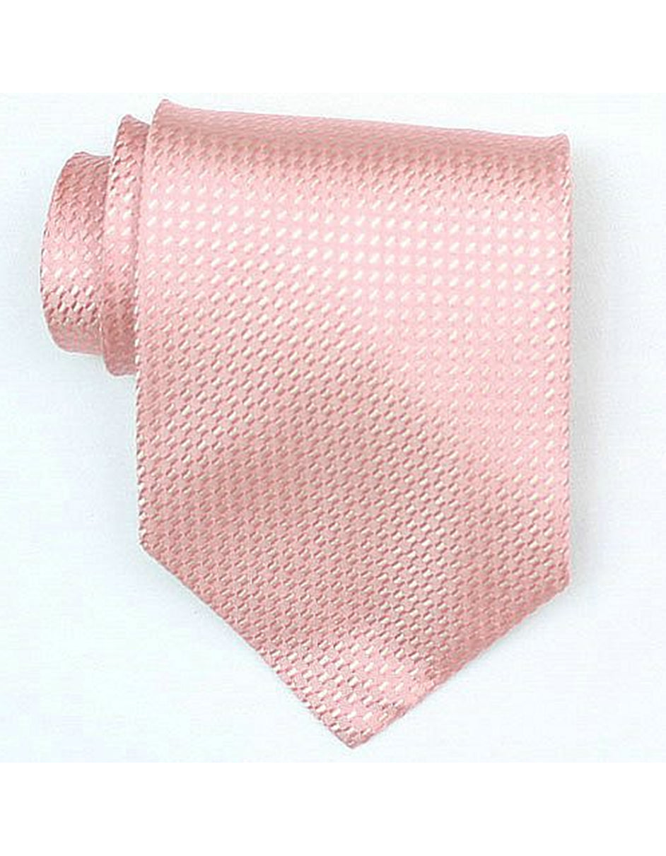 Pink Woven Neck Tie - One Size Fits All