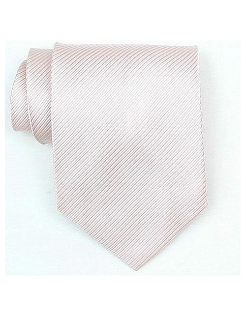 Pink Tonal Stripe Neck Tie - Men's Tuxedo USA