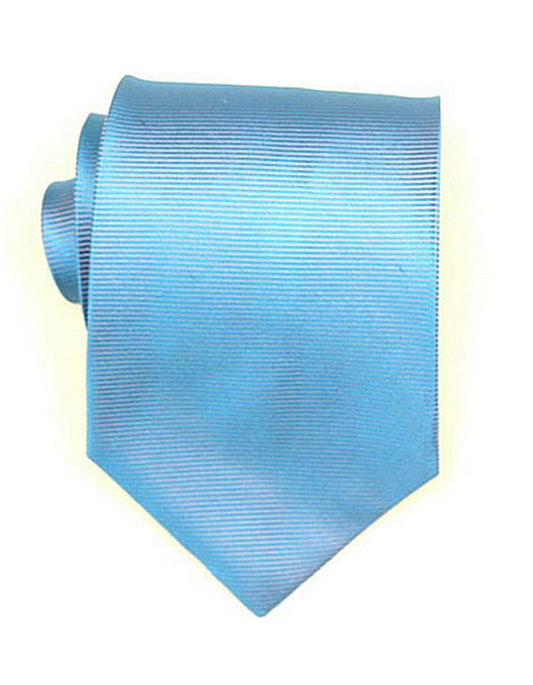 Turquoise Textured Neck Tie - Men's Tuxedo USA