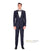 Mens Navy Blue Wedding Tuxedo - Dark Blue Tuxedo homecoming  Suit" Navy Slim Peak Tuxedo