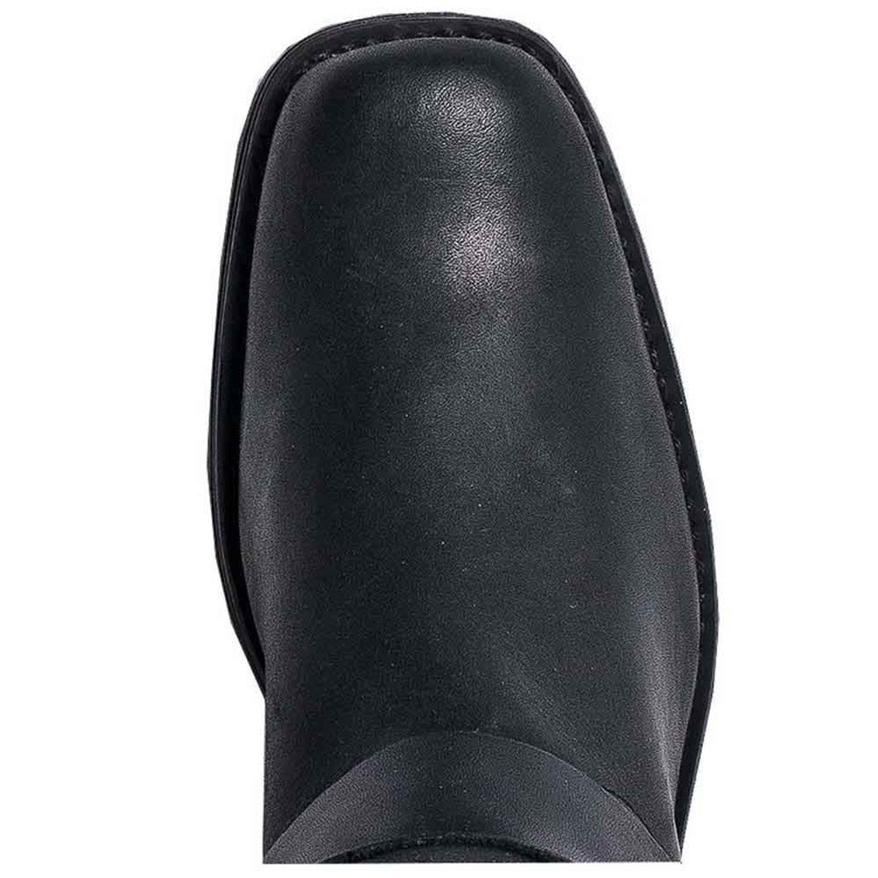 Dingo Black Womens Leather Motor Cycle Boots - 9.5M