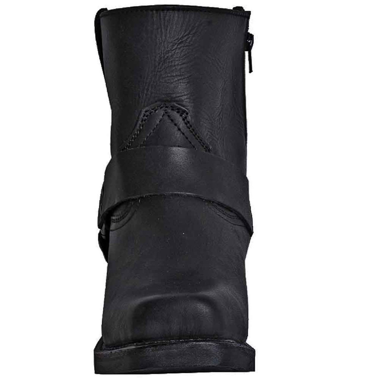 Dingo Black Harness Mens Leather Boots - 11.5D