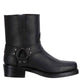 Dingo Black Harness Mens Leather Boots