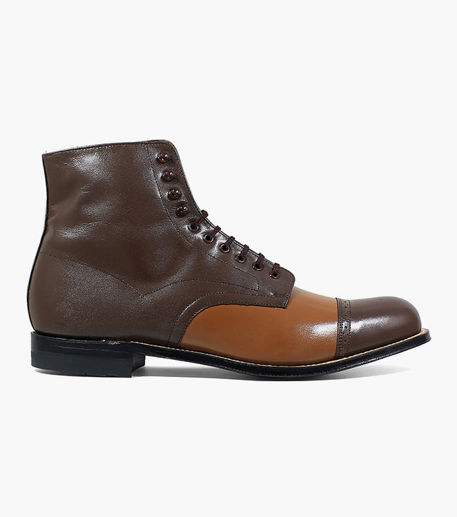 Stacy Adams Madison Cap Toe Boot by Stacy Adams Shoes - 6.5