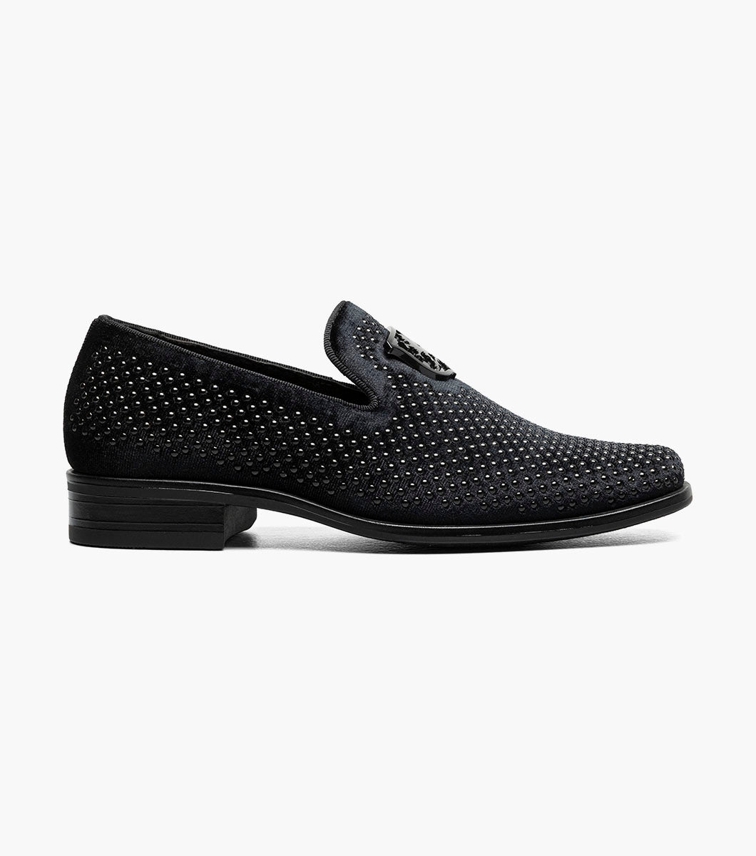Stacy Adams Kids Swagger Studded Slip On by Stacy Adams Shoes - 13