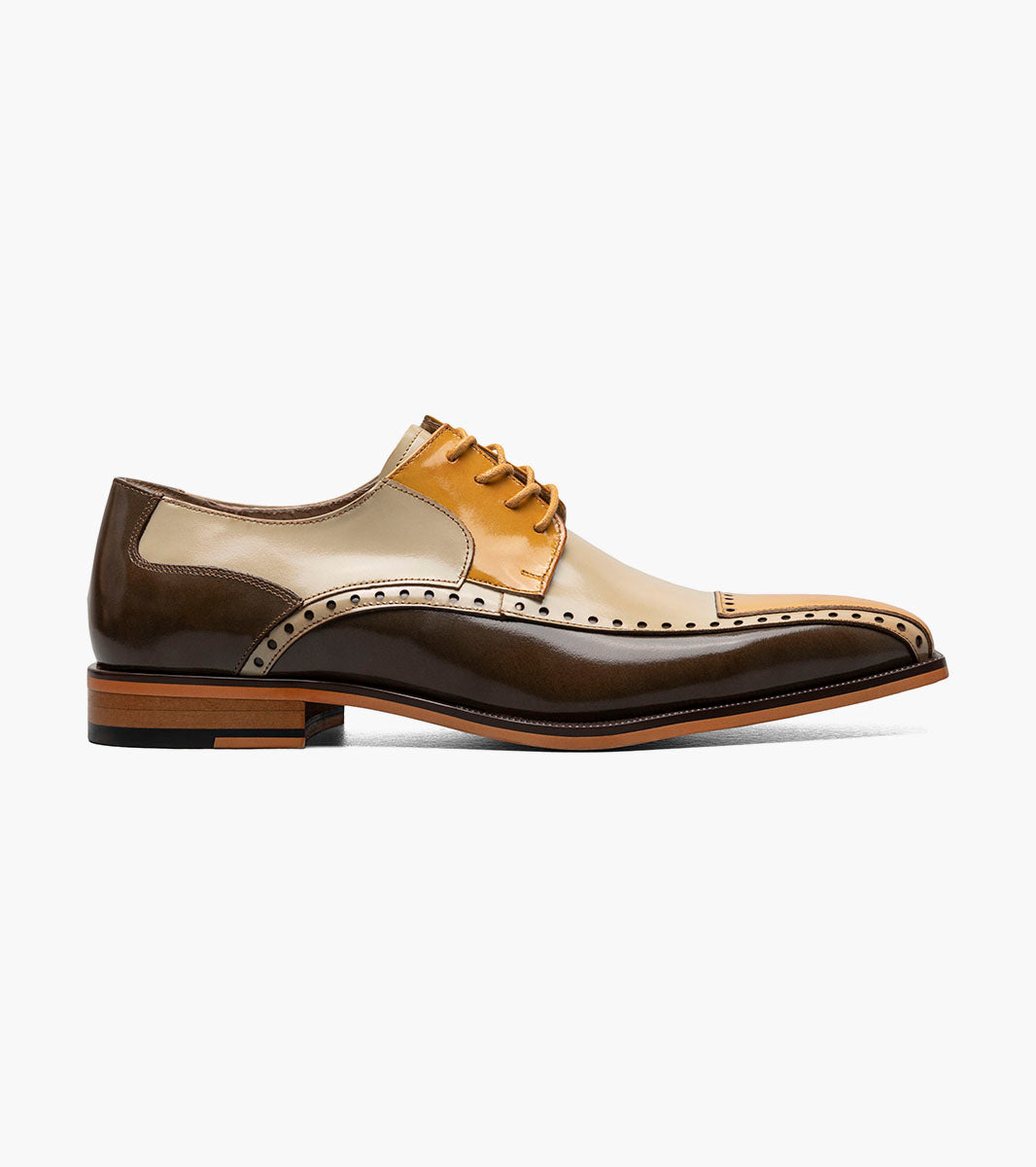 Stacy Adams Plaza Modified Cap Toe Oxford by Stacy Adams Shoes - 7