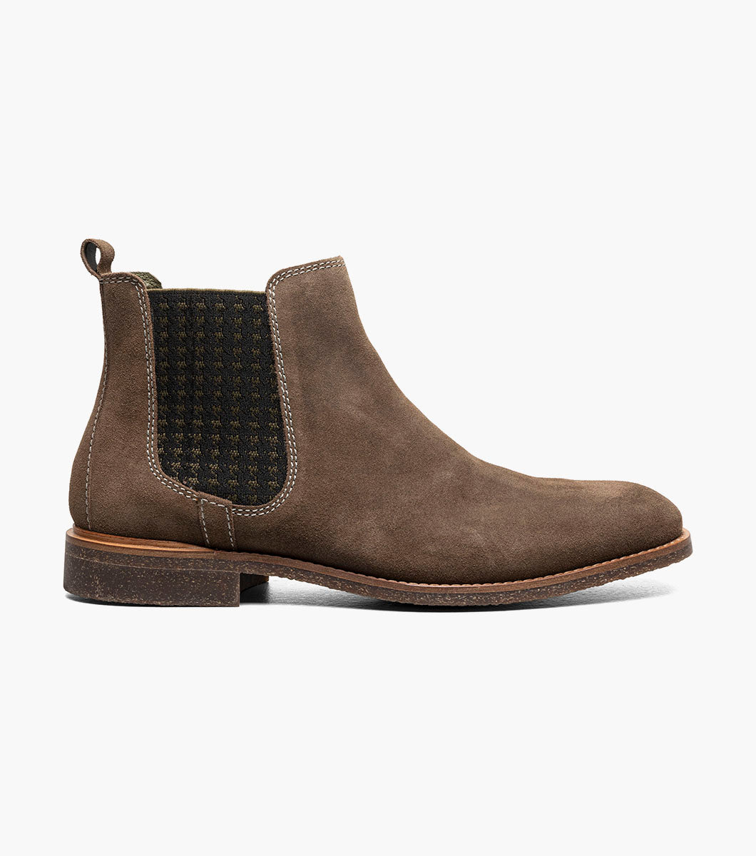 Stacy Adams Gabriel Plain Toe Chelsea Boot by Stacy Adams Shoes - 7