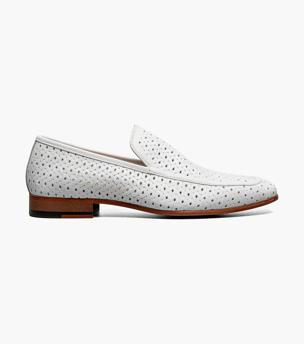 Stacy Adams Winden Moc Toe Perf Slip On by Stacy Adams Shoes - 7.5