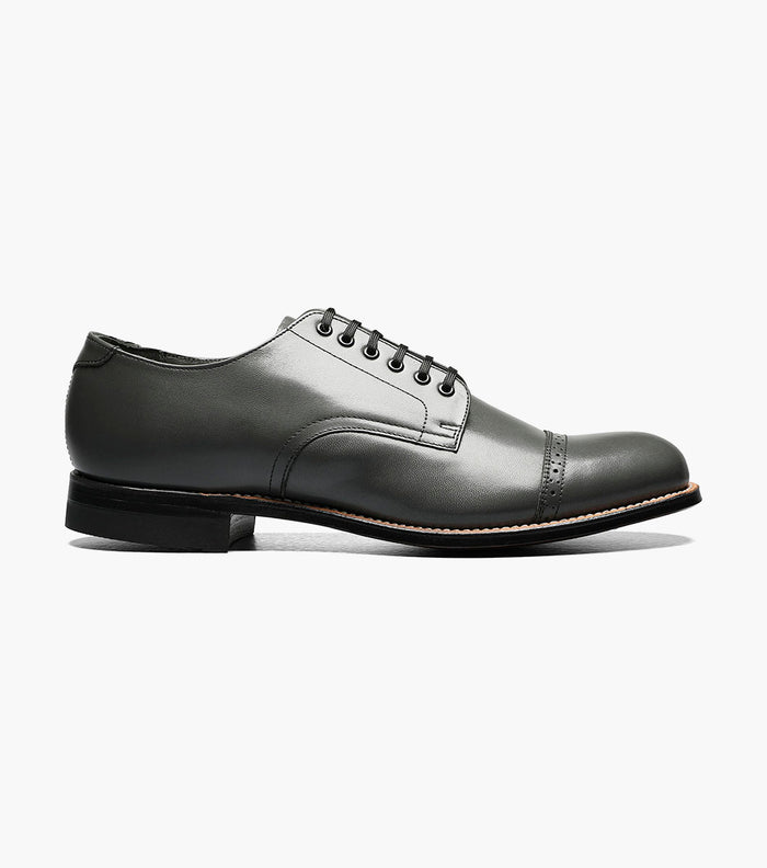 Stacy Adams MADISON Cap Toe Oxford Steel Gray by Stacy Adams Shoes