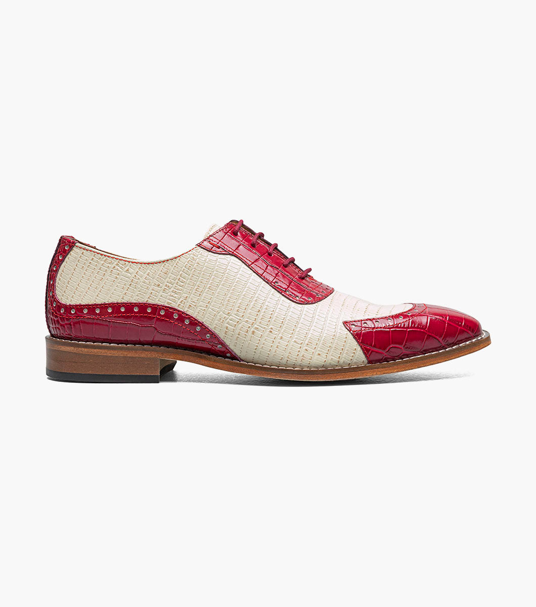Stacy Adams Tarango Modified Cap Toe Oxford by Stacy Adams Shoes - 7