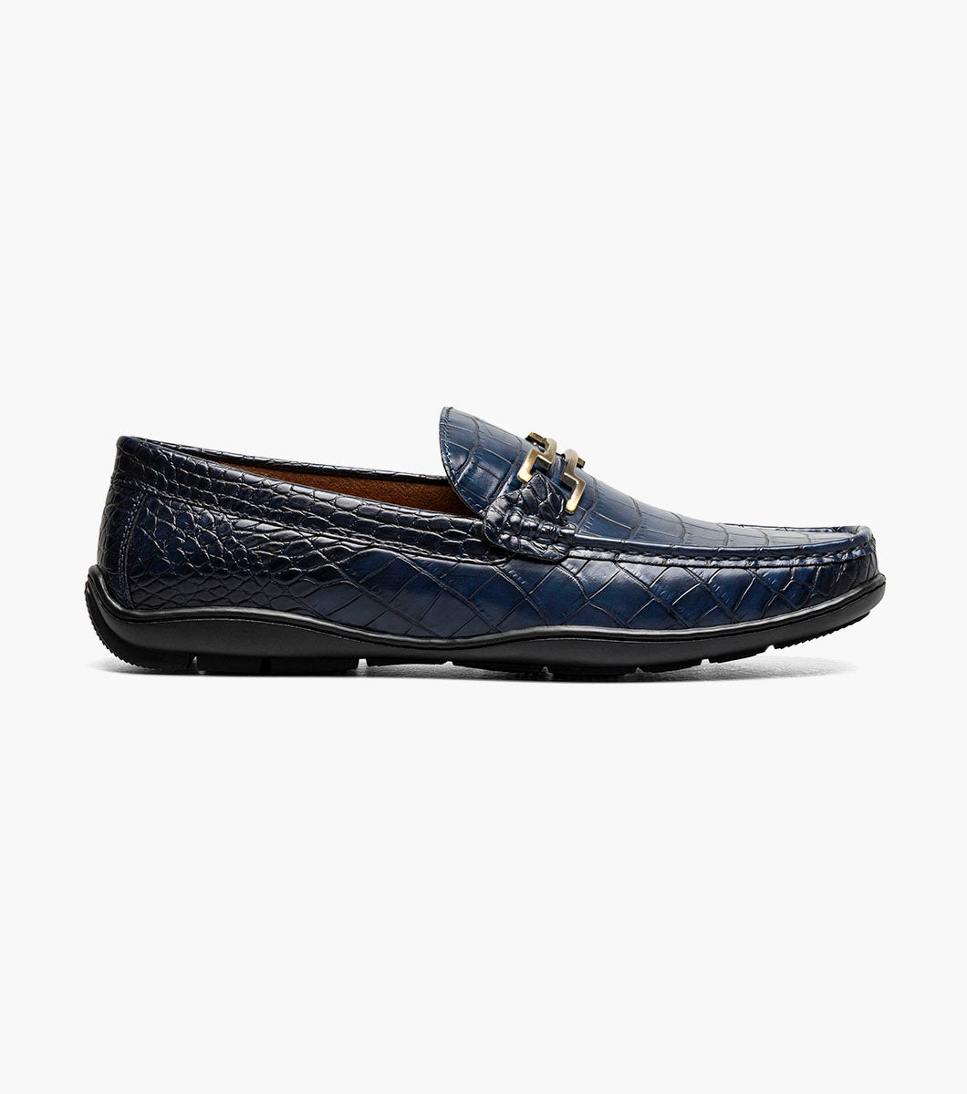 Stacy Adams Embrey Moc Toe Bit Slip On by Stacy Adams Shoes - 7