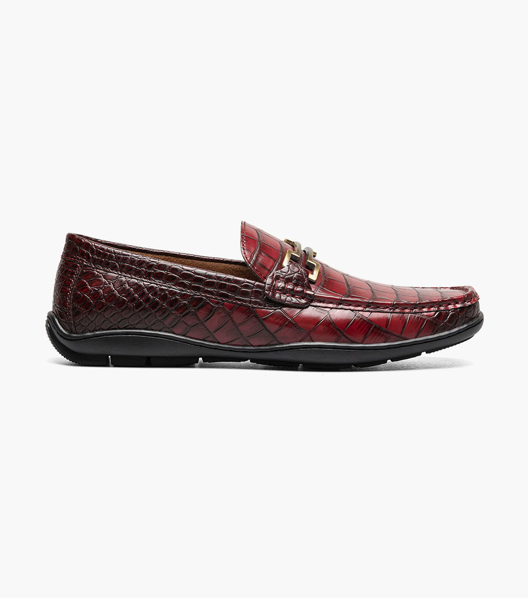 Stacy Adams Embrey Moc Toe Bit Slip On by Stacy Adams Shoes - 7