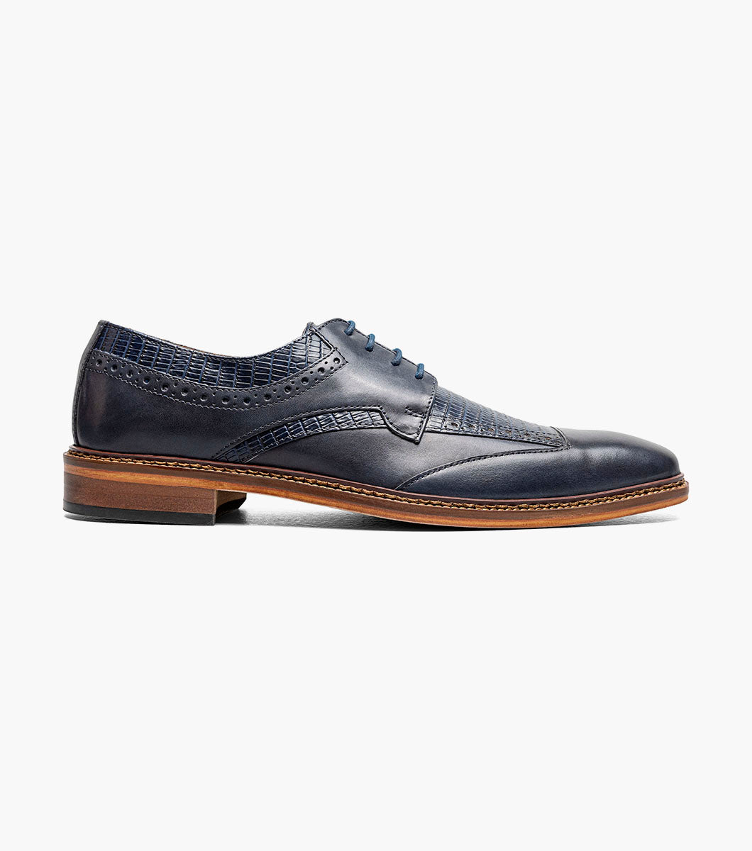 Stacy Adams Gambetta Modified Cap Toe Oxford by Stacy Adams Shoes - 7
