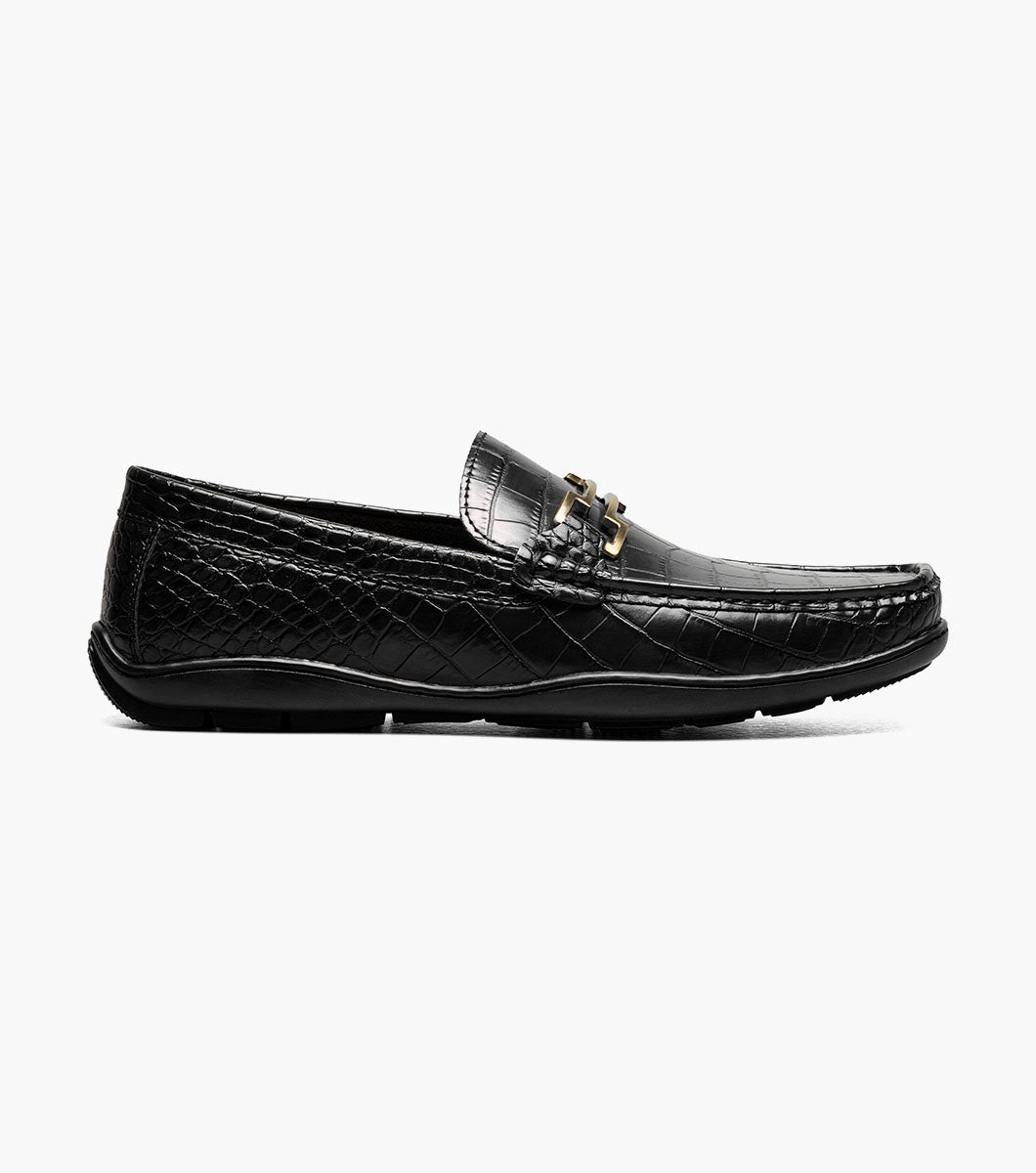 Stacy Adams Embrey Moc Toe Bit Slip On by Stacy Adams Shoes - 7