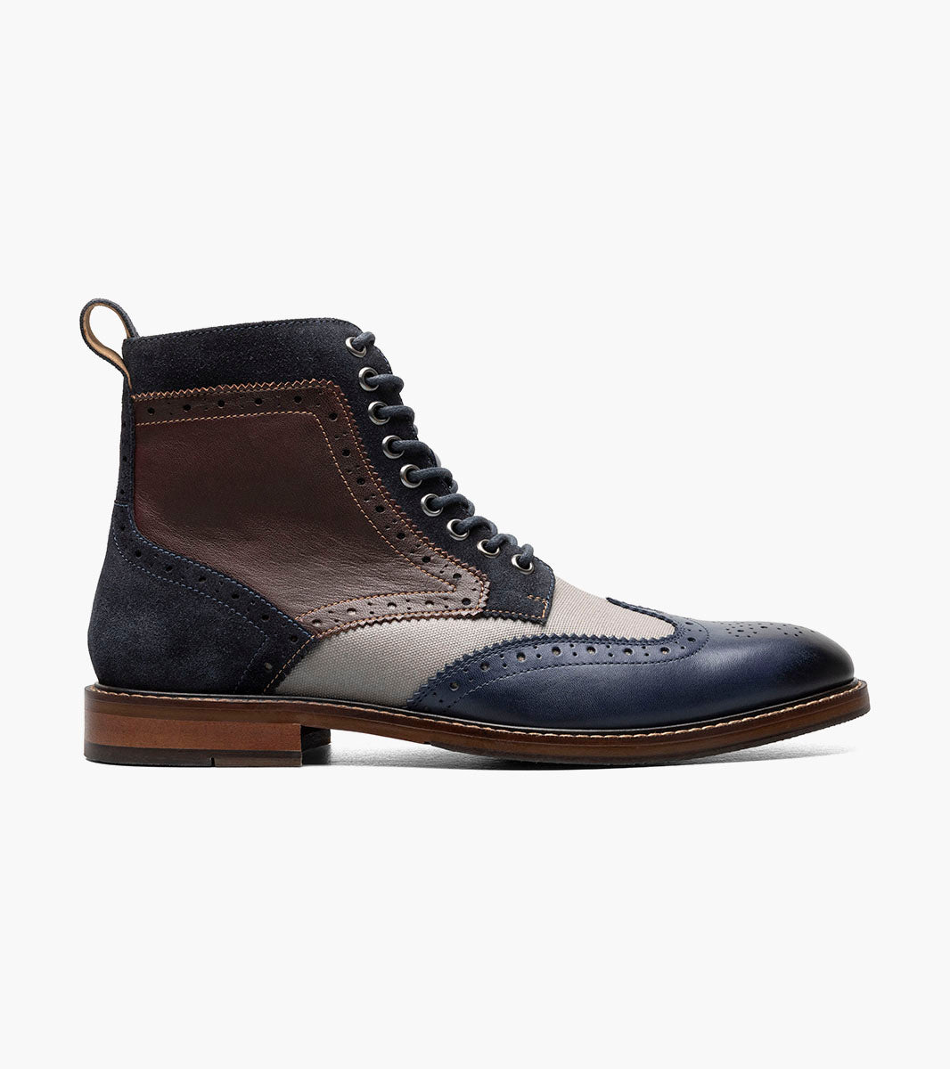 Stacy Adams Finnegan Wingtip Lace Up Boot by Stacy Adams Shoes - 14