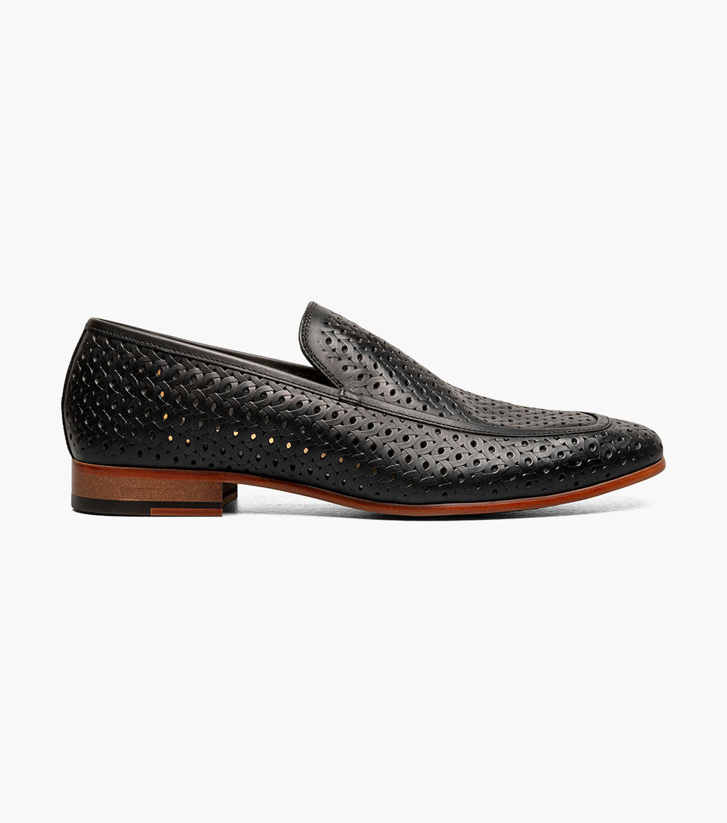 Stacy Adams Winden Moc Toe Perf Slip On by Stacy Adams Shoes - 7.5