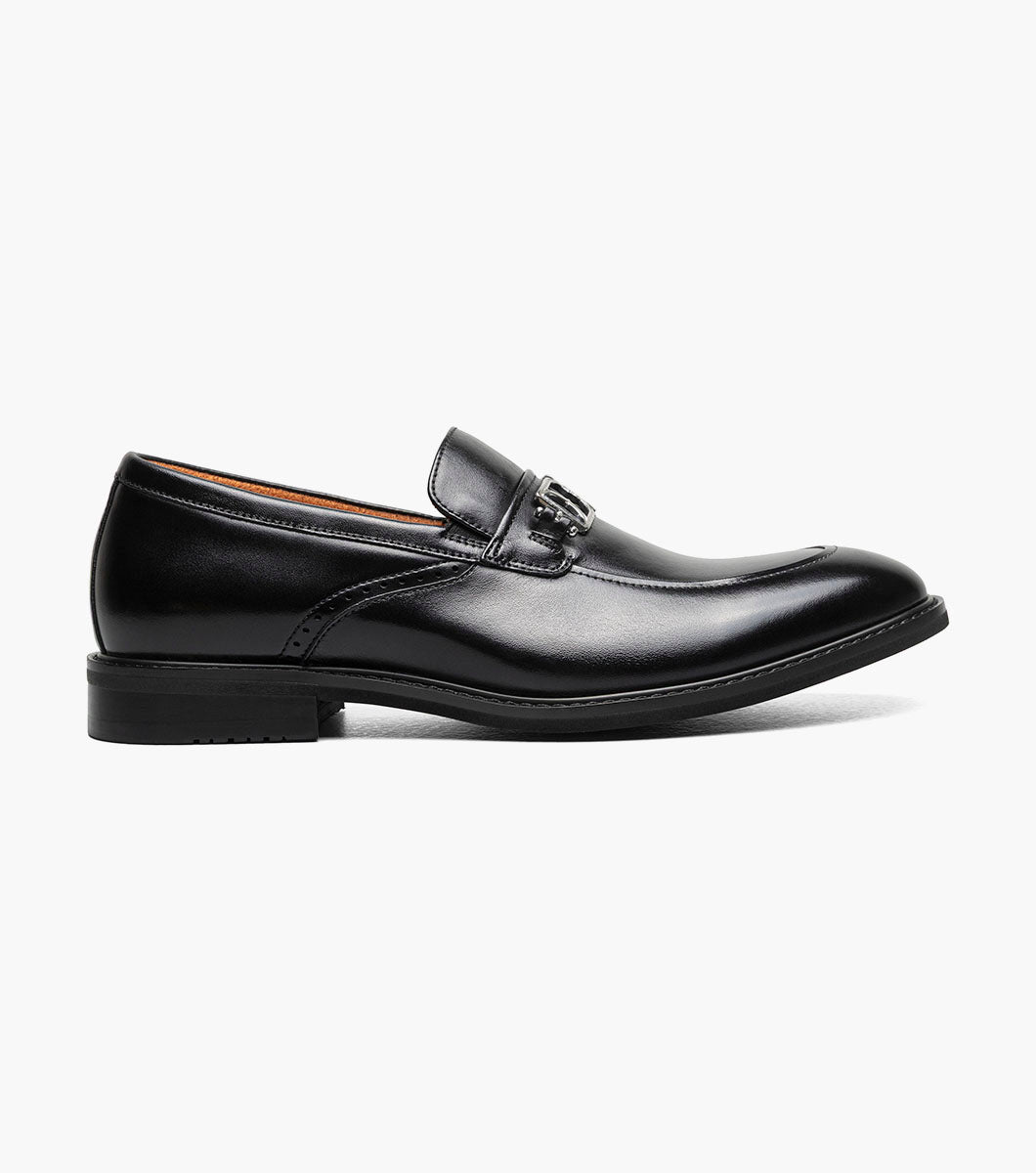 Stacy Adams Boyd Moc Toe Bit Slip On by Stacy Adams Shoes - 7