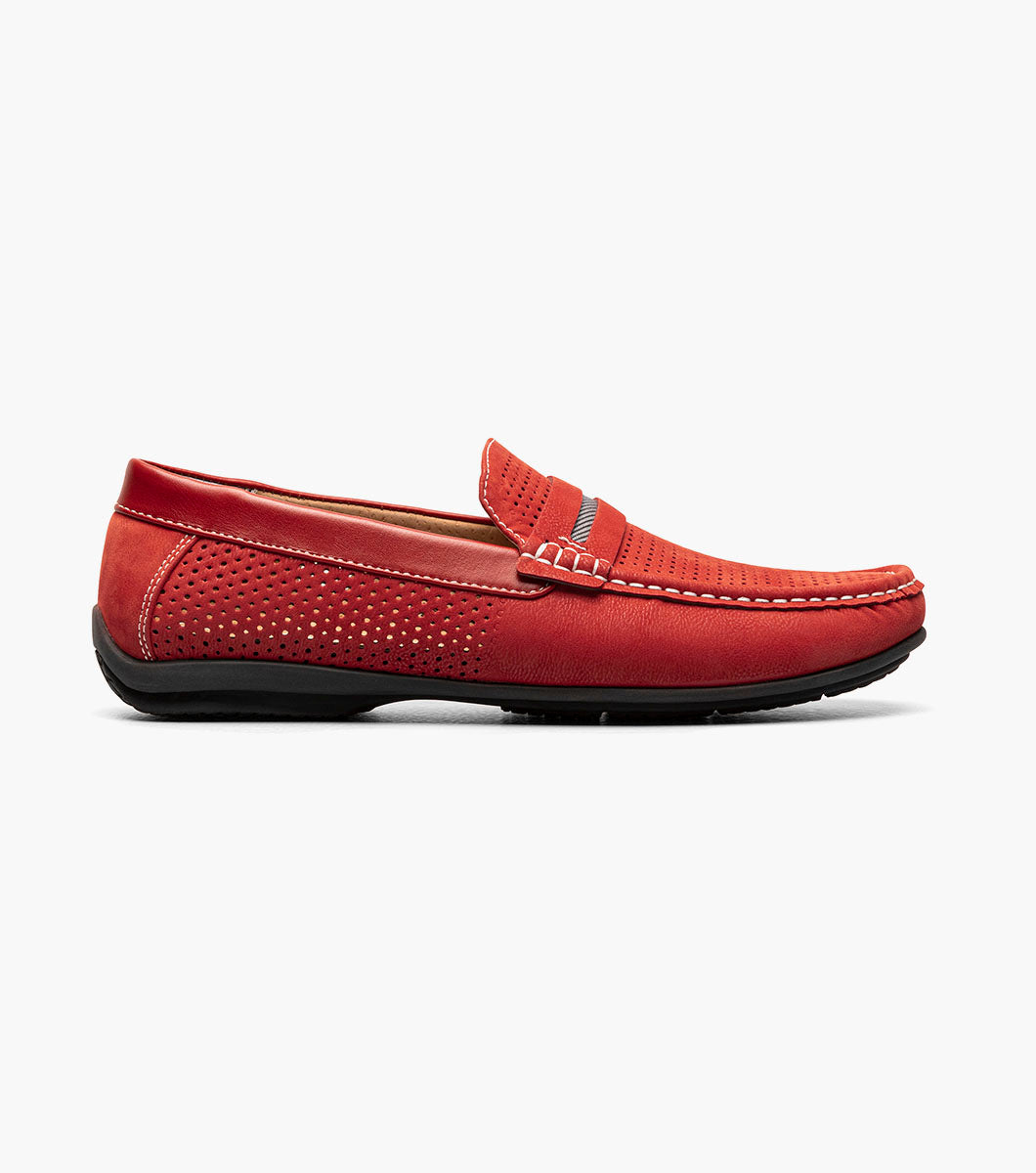 Stacy Adams Corby Moc Toe Saddle Slip On by Stacy Adams Shoes - 7