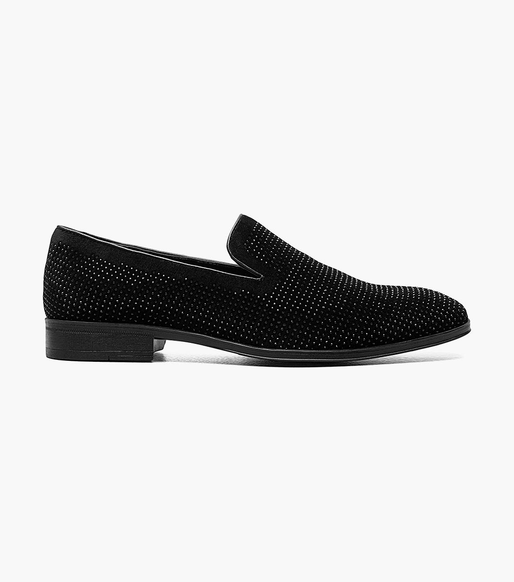Stacy Adams Suave Rhinestone Slip On by Stacy Adams Shoes - 7