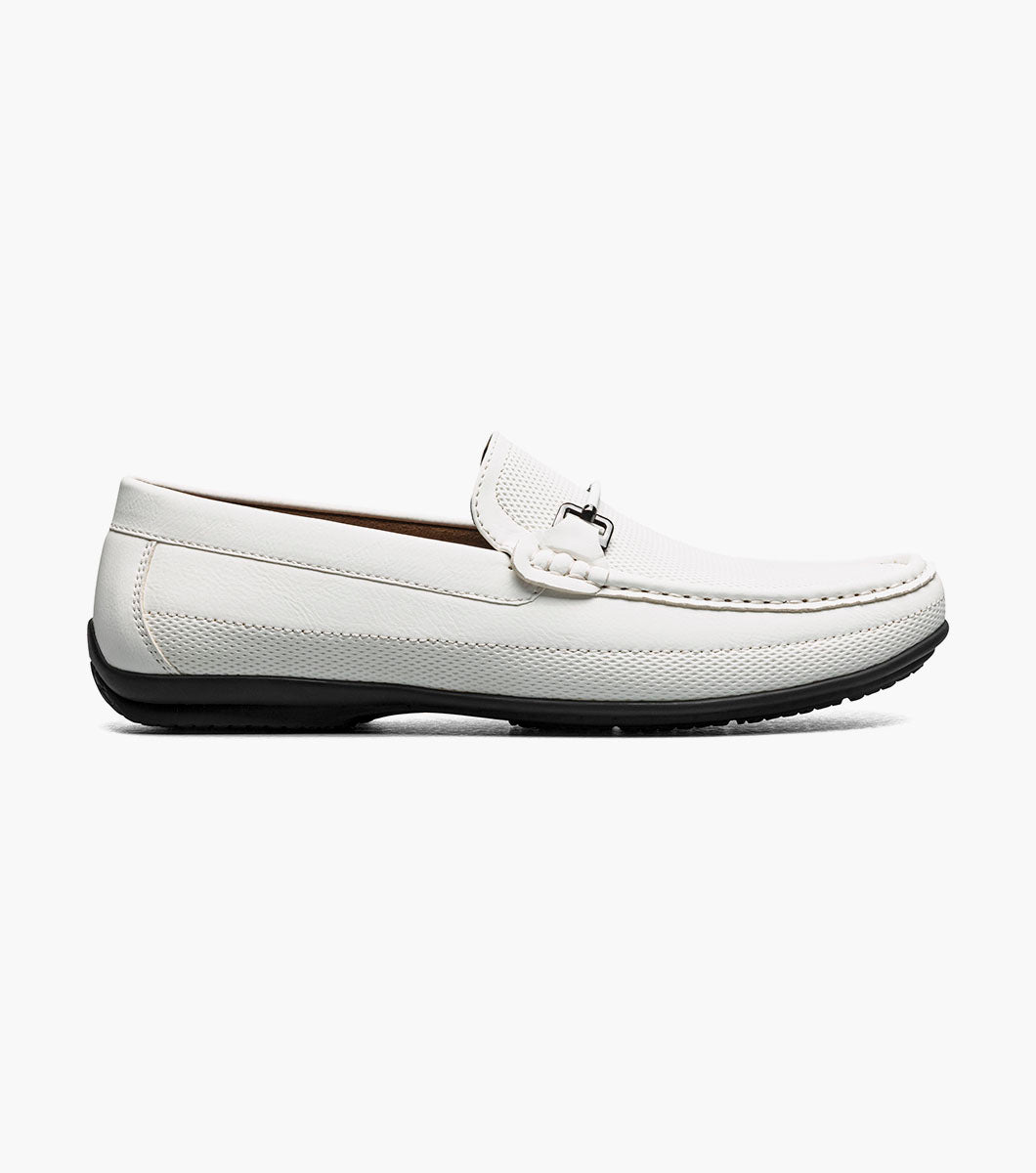 Stacy Adams Colton Moc Toe Bit Slip On by Stacy Adams Shoes - 7.5