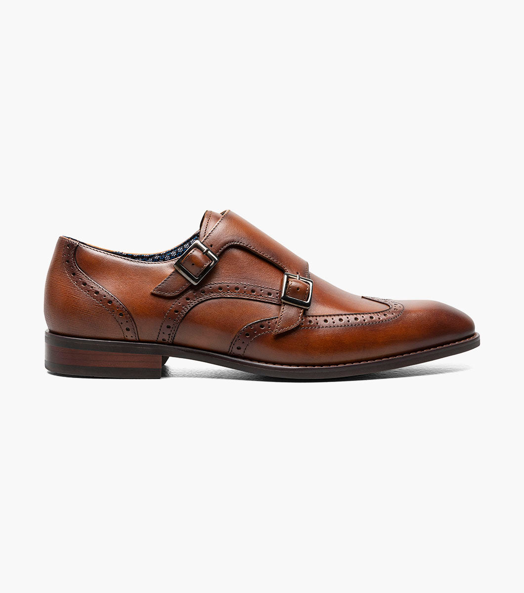 Stacy Adams Karson Wingtip Double Monk Strap by Stacy Adams Shoes - 7