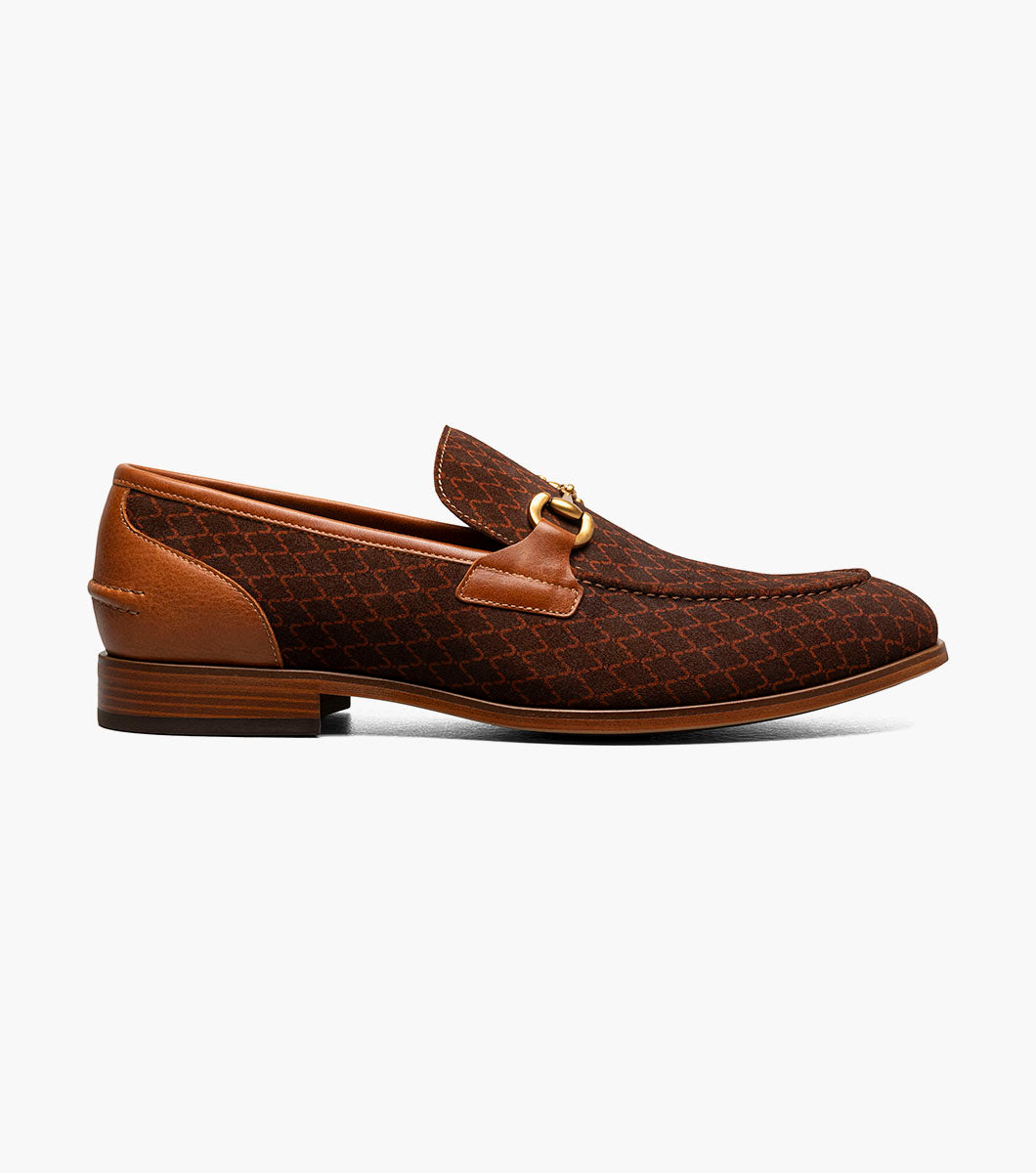 Stacy Adams Brinkley Moc Toe Bit Slip On by Stacy Adams Shoes - 9