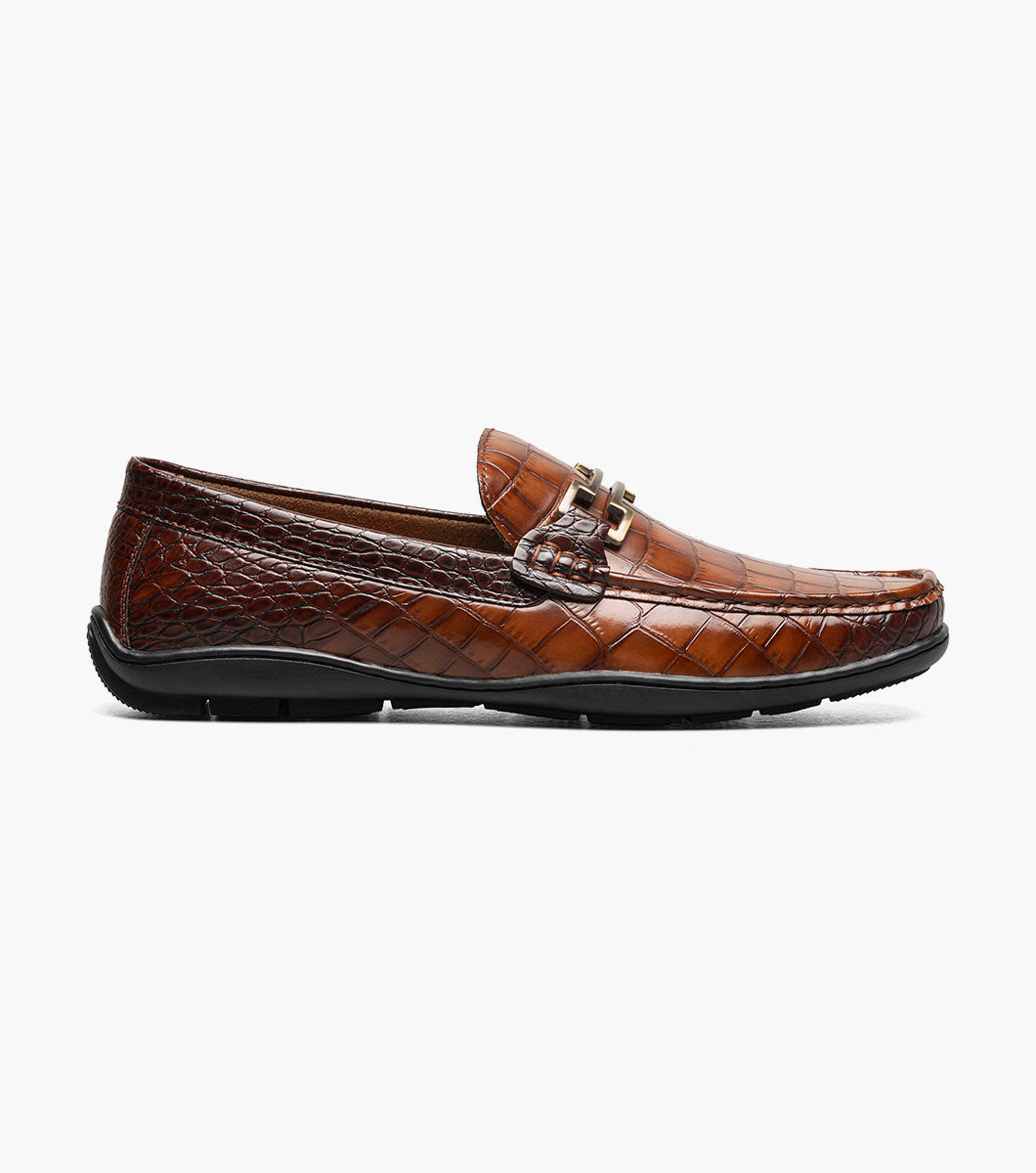 Stacy Adams Embrey Moc Toe Bit Slip On by Stacy Adams Shoes - 7