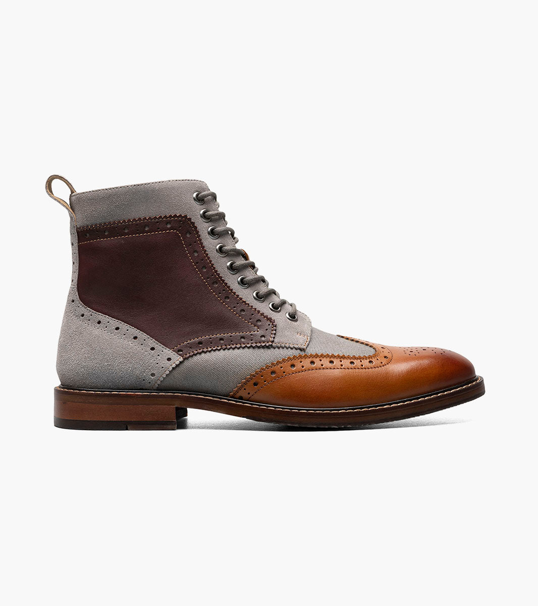 Stacy Adams Finnegan Wingtip Lace Up Boot by Stacy Adams Shoes - 14