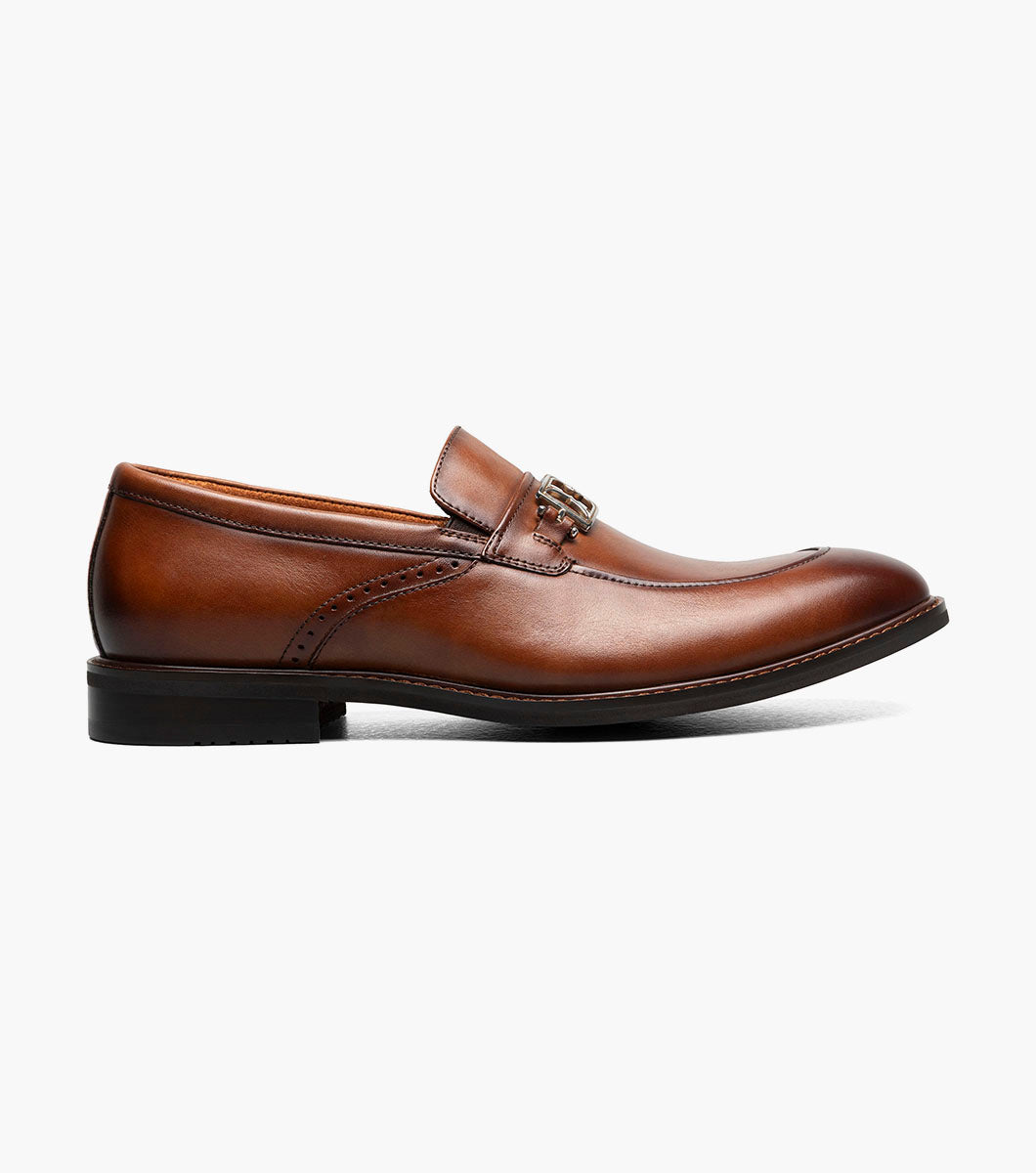 Stacy Adams Boyd Moc Toe Bit Slip On by Stacy Adams Shoes - 7