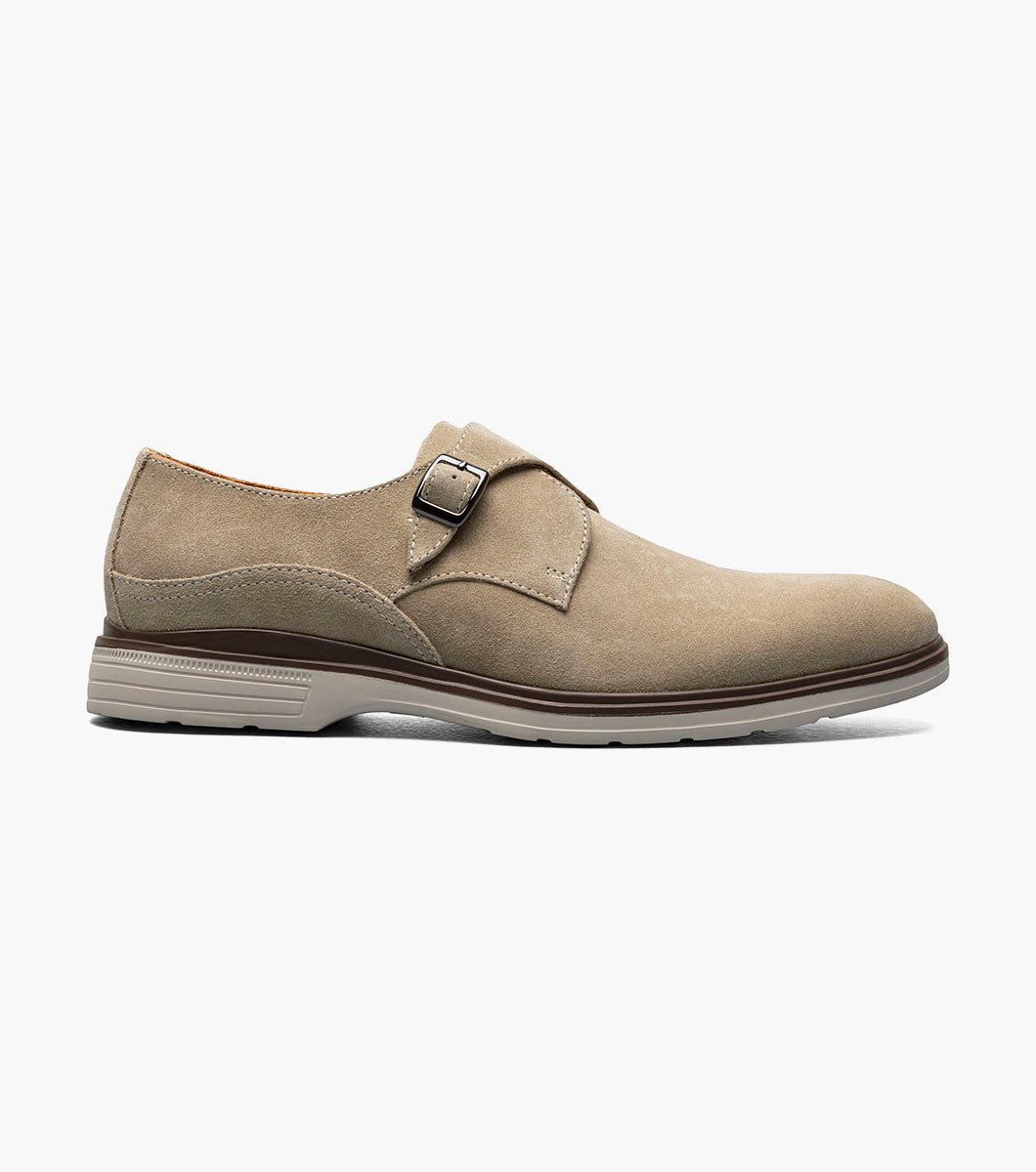 Stacy Adams Taylen Plain Toe Monk Strap by Stacy Adams Shoes - 7