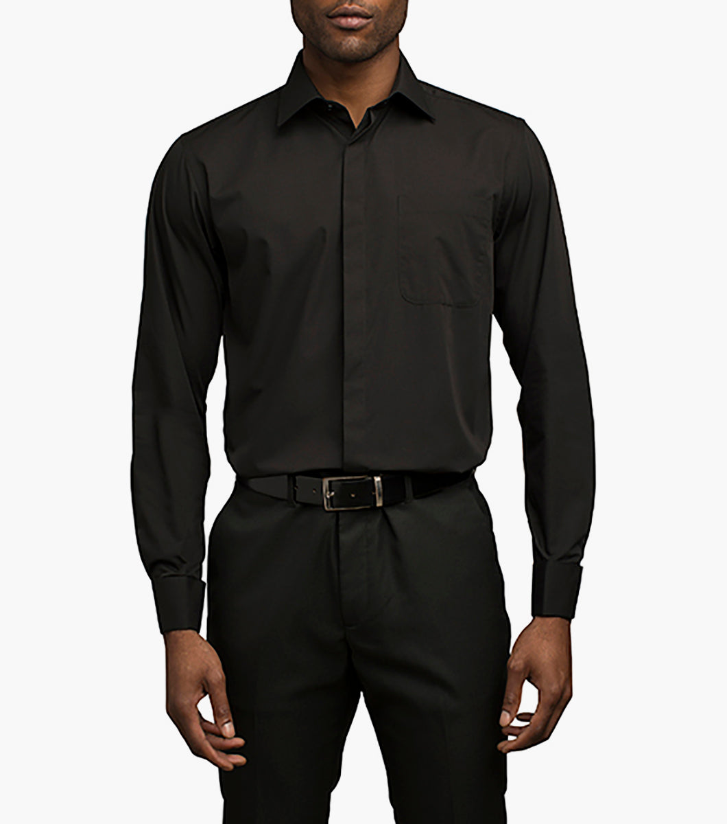 Stacy Adams Carson Dress Shirt Point Collar by Stacy Adams Shoes - 15