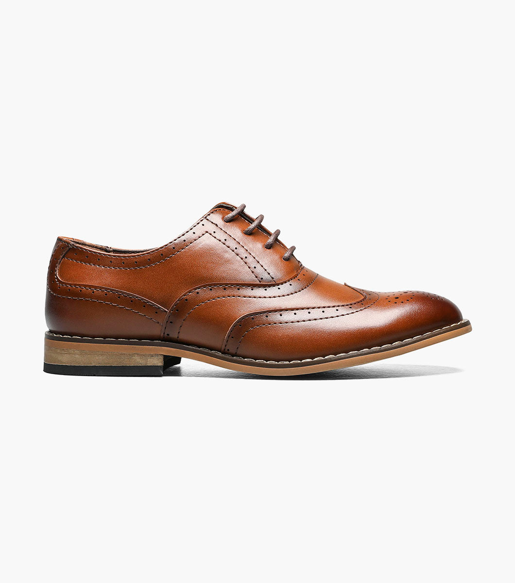 Stacy Adams Kids Dunbar Wingtip Oxford by Stacy Adams Shoes - 11
