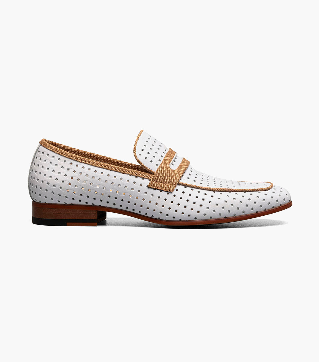 Stacy Adams Winstead Moc Toe Saddle Slip On by Stacy Adams Shoes - 7