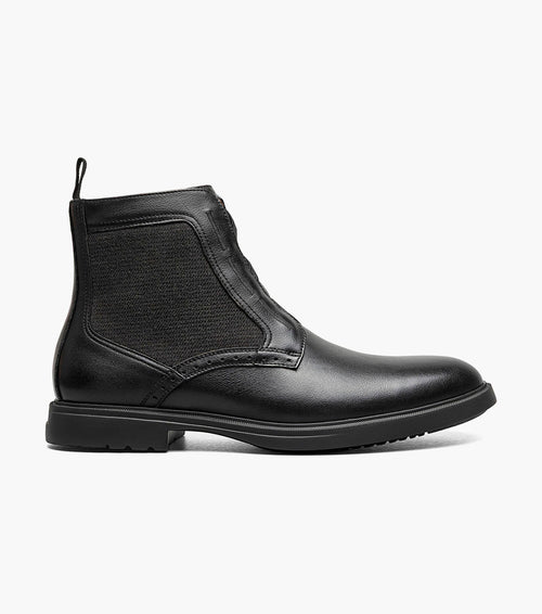Stacy Adams Thompson Plain Toe Elastic Lace Boot by Stacy Adams Shoes