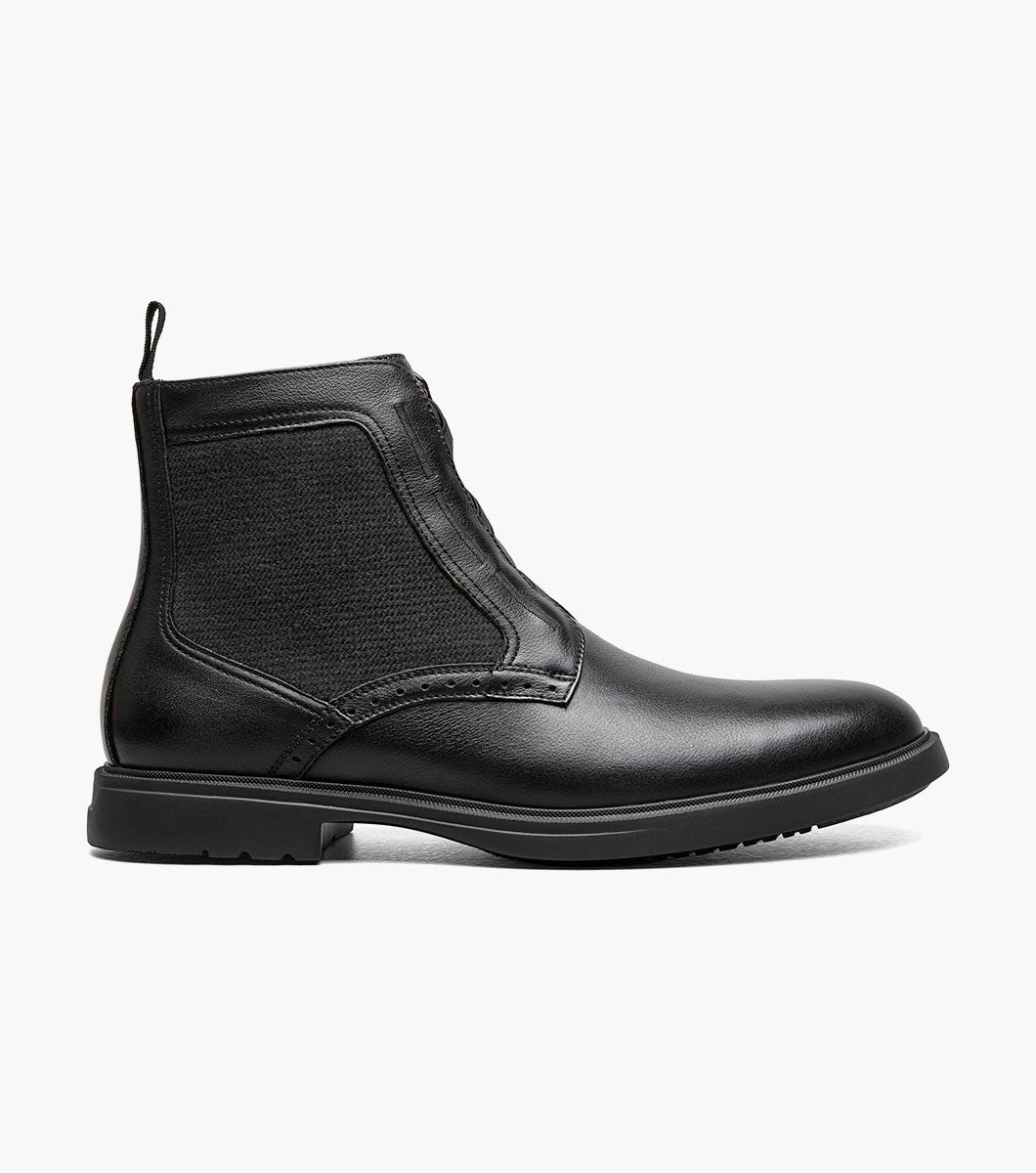 Stacy Adams Thompson Plain Toe Elastic Lace Boot by Stacy Adams Shoes