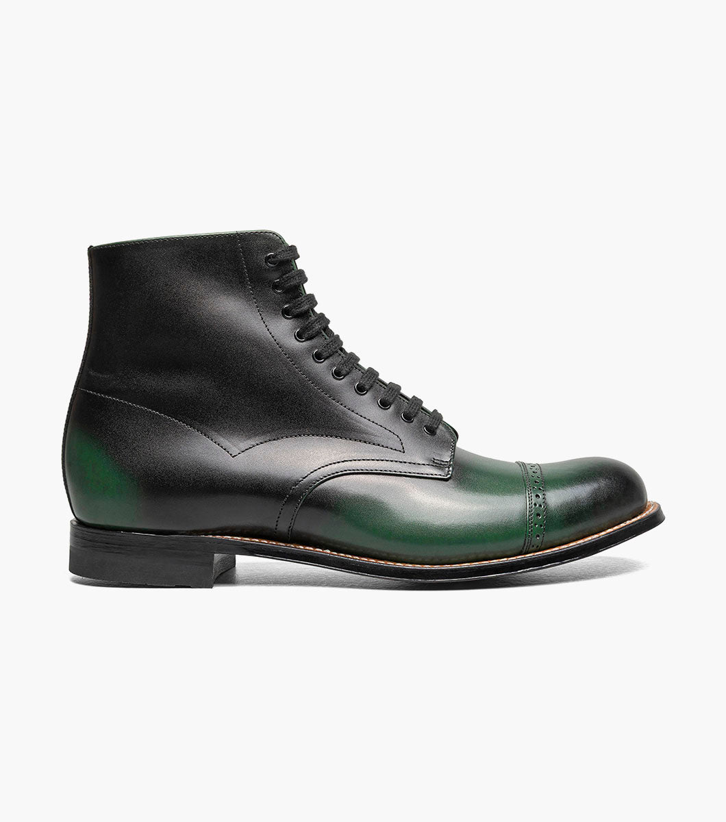 Stacy Adams Madison Cap Toe Lace Up Boot by Stacy Adams Shoes - 7