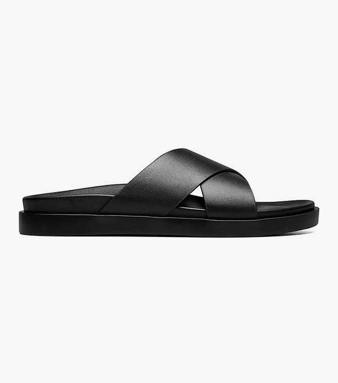 Stacy Adams Montel Cross Strap Slide Sandal by Stacy Adams Shoes - 7