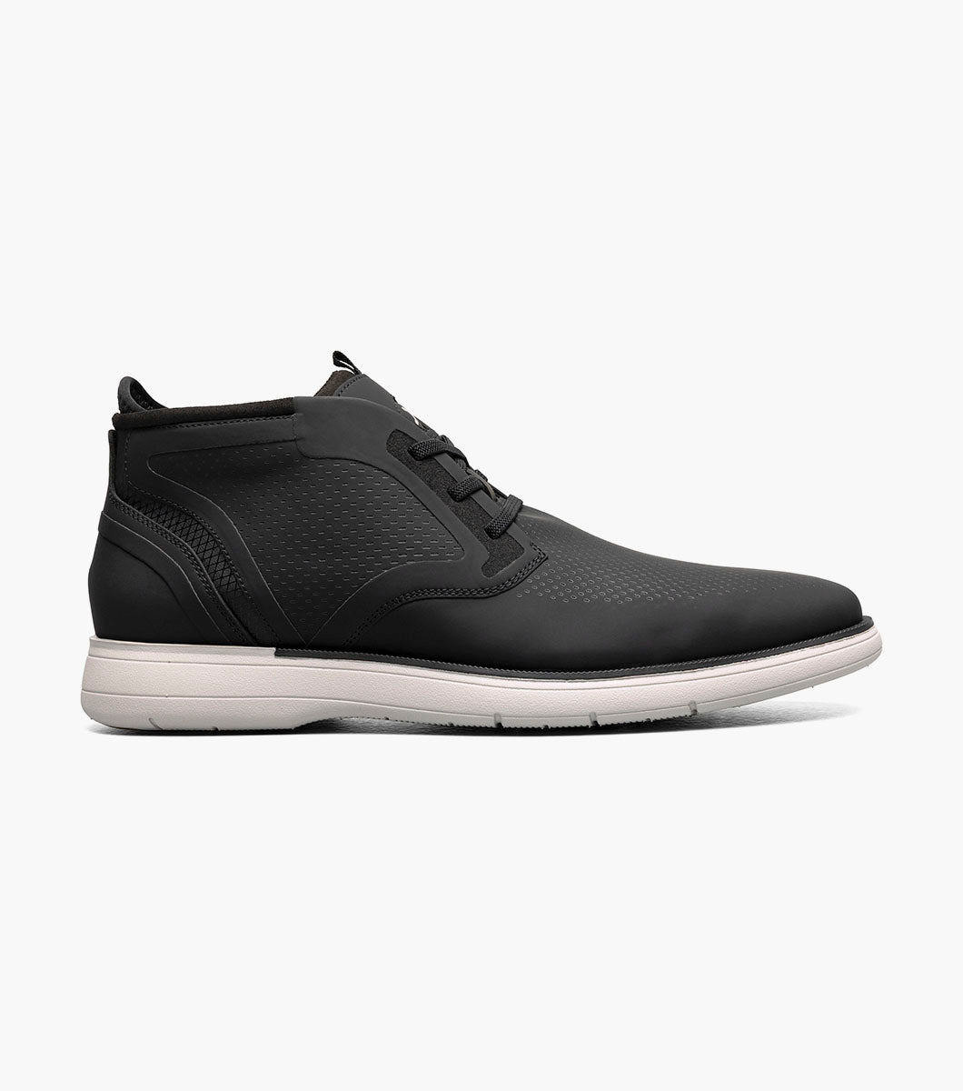 Stacy Adams Eastmont Plain Toe Elastic Lace Chukka Boot by Stacy Adams Shoes - 7