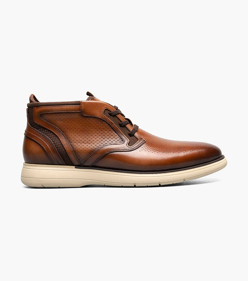 Stacy Adams Eastmont Plain Toe Elastic Lace Chukka Boot by Stacy Adams Shoes