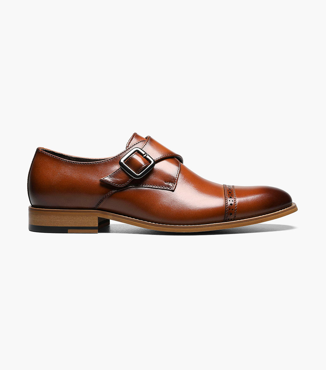 Stacy Adams Desmond Cap Toe Monk Strap by Stacy Adams Shoes