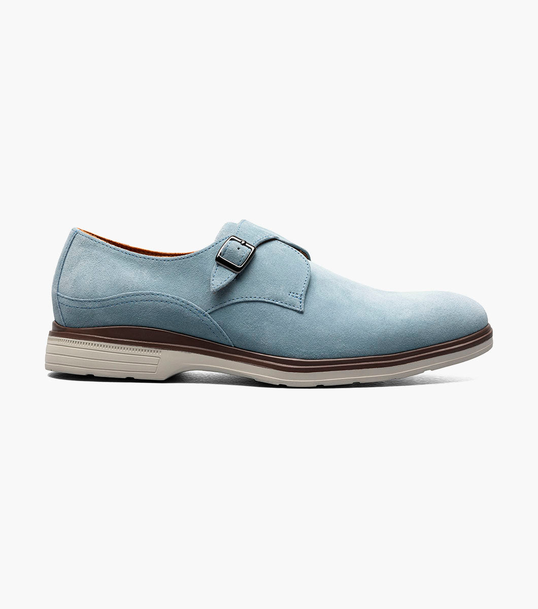 Stacy Adams Taylen Plain Toe Monk Strap by Stacy Adams Shoes - 7