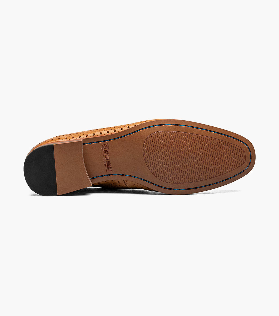 Stacy Adams Winden Moc Toe Perf Slip On by Stacy Adams Shoes - 7.5