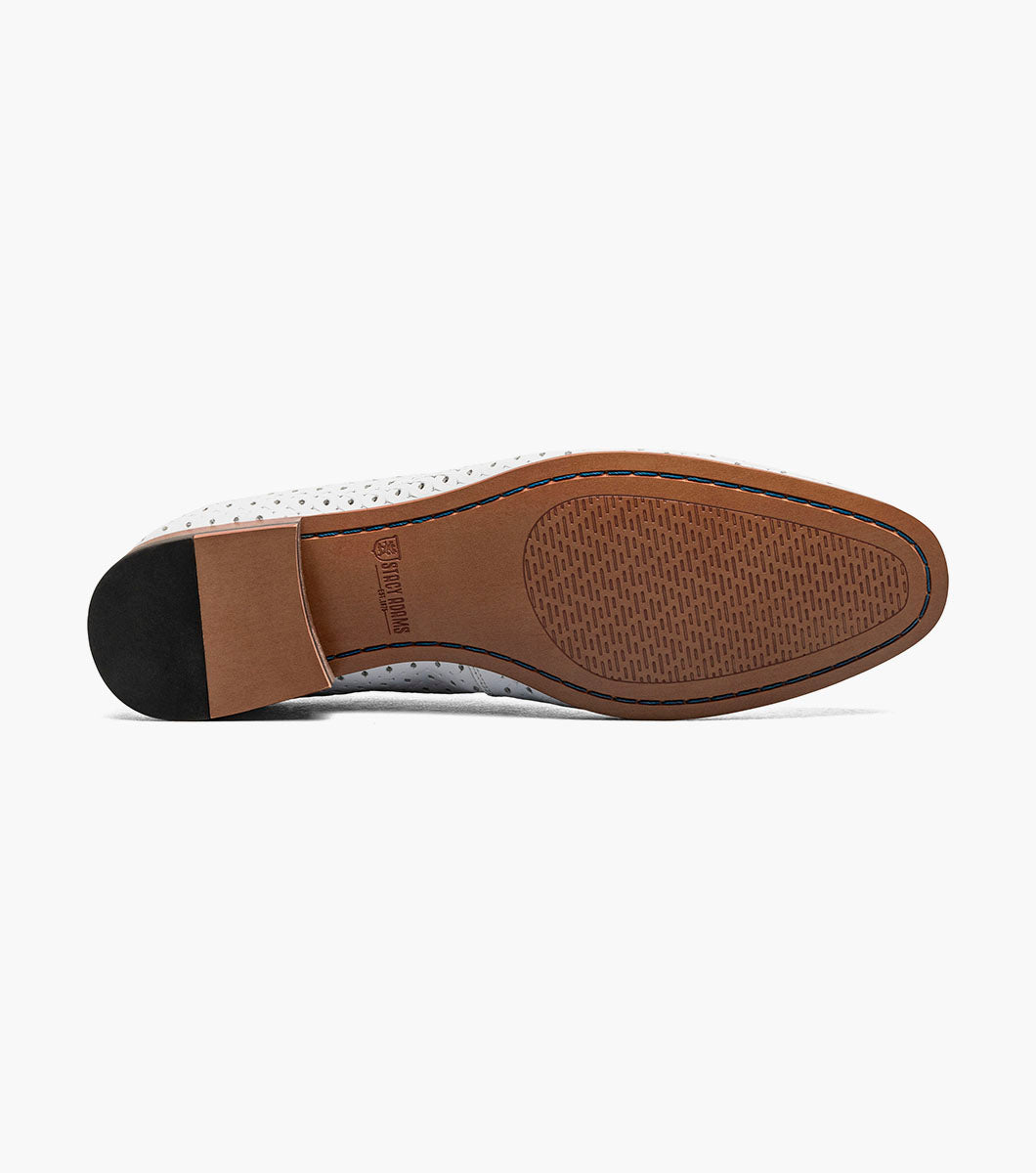 Stacy Adams Winden Moc Toe Perf Slip On by Stacy Adams Shoes - 7.5