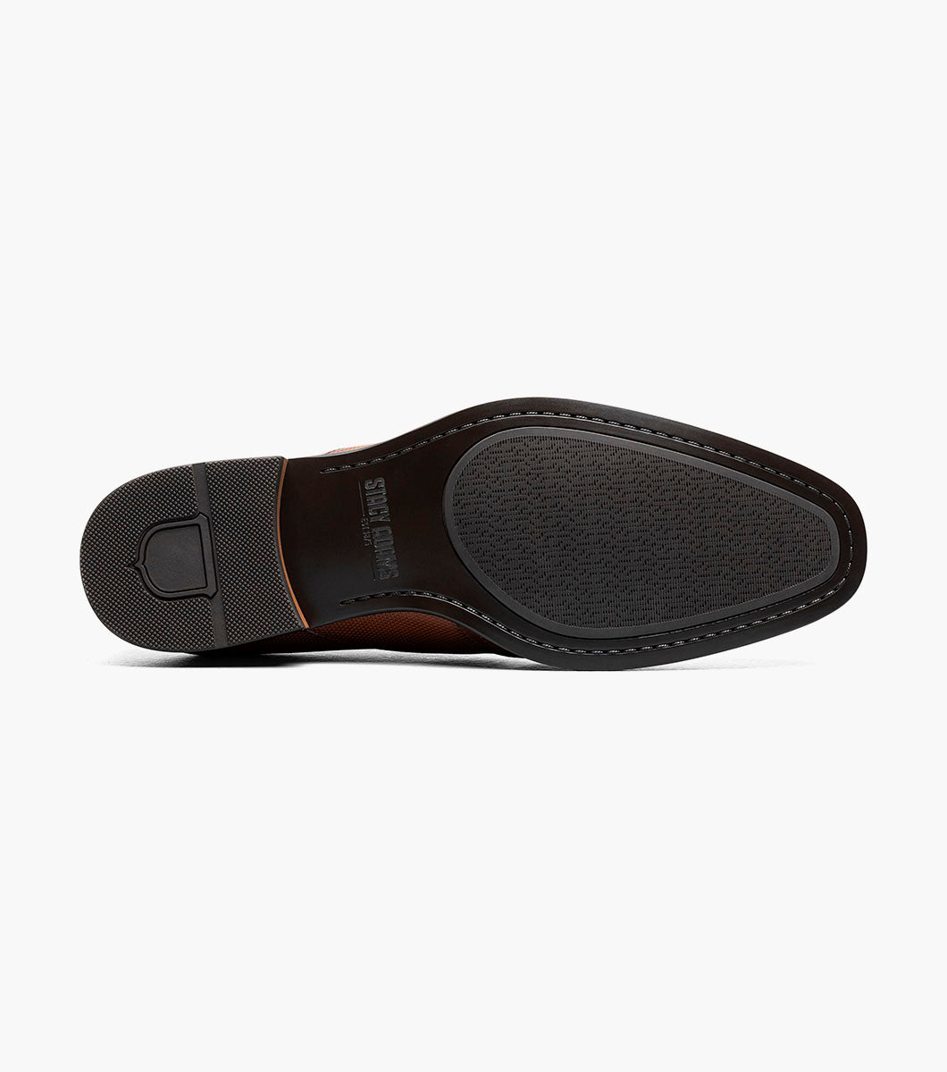 Stacy Adams Lockwood Wingtip Ornament Slip On by Stacy Adams Shoes
